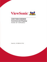 ViewSonic CDE8600 Mode d'emploi