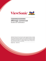 ViewSonic CDX5552 Mode d'emploi