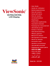 ViewSonic VA705m Le manuel du propriétaire