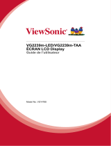 ViewSonic VG2239m-LED-S Mode d'emploi