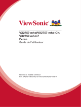 ViewSonic VX2757-mhd Mode d'emploi