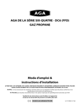 AGA 6-4  / Six-Four LPG Le manuel du propriétaire
