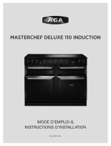AGA Masterchef Deluxe 110 Induction Le manuel du propriétaire
