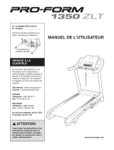 ProForm T 12.2 Treadmill Le manuel du propriétaire