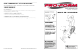 ProForm PFEMEX1501 Le manuel du propriétaire