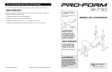 ProForm PFEVBE3333 Le manuel du propriétaire