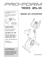 Pro-Form 100 Zlx Bike Le manuel du propriétaire