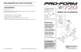 ProForm PFEVBE3343 Le manuel du propriétaire