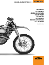 KTM 500 EXC Six Days EU 2013 Le manuel du propriétaire