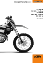 KTM 500 EXC-F Six Days 2020 Le manuel du propriétaire