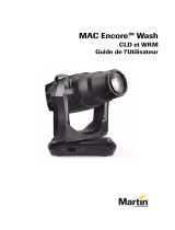 Martin MAC Encore Wash WRM Mode d'emploi