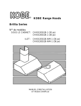 Kobe CHX91 SQB-1 Guide d'installation