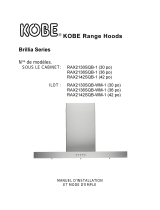 Kobe RAX21 SQB-1 Guide d'installation