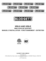 Blodgett XR8-E Le manuel du propriétaire