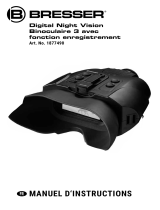 Bresser Digital NightVision Binocular 3x w. recording Le manuel du propriétaire
