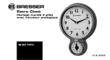 Bresser MyTime Stainless Steel Retro Kitchen Clock & Timer Le manuel du propriétaire