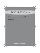 Dynex DX-CR312 Manuel utilisateur