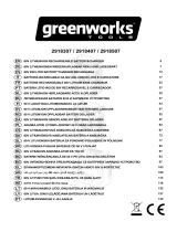 Greenworks G60B2 Le manuel du propriétaire