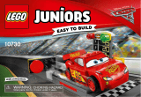 Lego Lightning McQueen Speed Launcher - 10730 Manuel utilisateur