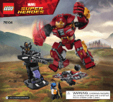 Lego 76104 Marvel superheroes Building Instructions