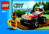 Lego City Fire - Fire ATV 4427 Le manuel du propriétaire