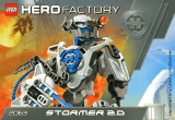 Lego 2063 hero factory Le manuel du propriétaire