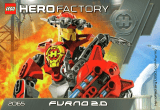 Lego 2065 hero factory Le manuel du propriétaire