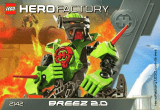 Lego 2142 hero factory Le manuel du propriétaire