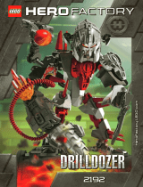 Lego DRILLDOZER 2192 Le manuel du propriétaire