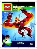 Lego Ben 10 Alien Force TM - Swampfire 8410 Le manuel du propriétaire