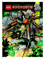 Lego 8112 Exo Force Le manuel du propriétaire