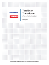 Simrad TotalScan Guide d'installation