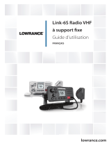 Lowrance Link-6S VHF Radio Mode d'emploi