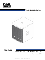 DAP Audio D3725 Manuel utilisateur