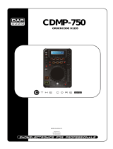 DAP-Audio CORE CDMP-750 Manuel utilisateur