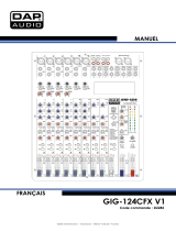 DAP Audio D2285 Manuel utilisateur