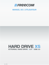 Freecom Hard Drive XS Manuel utilisateur