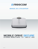 Freecom Mobile Drive Secure Manuel utilisateur