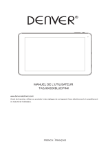 Denver TAQ-90062KBLUEPINK Manuel utilisateur