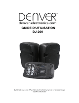 Denver DJ-200 Manuel utilisateur