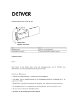 Denver TWE-60 Manuel utilisateur