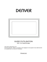 Denver PFF-1011BLACK Manuel utilisateur