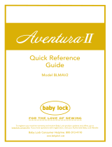 Baby Lock Aventura II Guide de référence