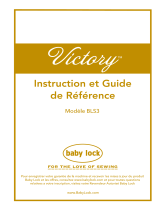 Baby Lock Victory Mode d'emploi