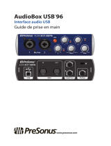 PRESONUS AudioBox Studio Ultimate Bundle Guide de démarrage rapide