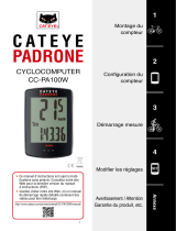 Cateye Padrone [CC-PA100W] Manuel utilisateur