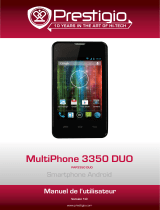 Prestigio MultiPhone PAP-3350 Duo Manuel utilisateur