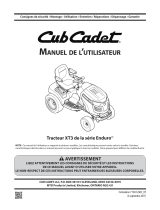 Cub Cadet 14R3JM010 Manuel utilisateur