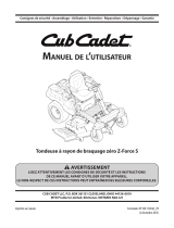 Cub Cadet 17BSDGHD010 Manuel utilisateur