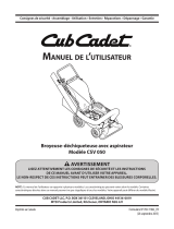 Cub Cadet 24B05MP710 Manuel utilisateur